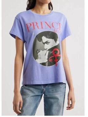 PRINCE 4EVER DAYDREAMER Graphic Tee Shirt Purple Mist Size XS NWT SOLD OUT